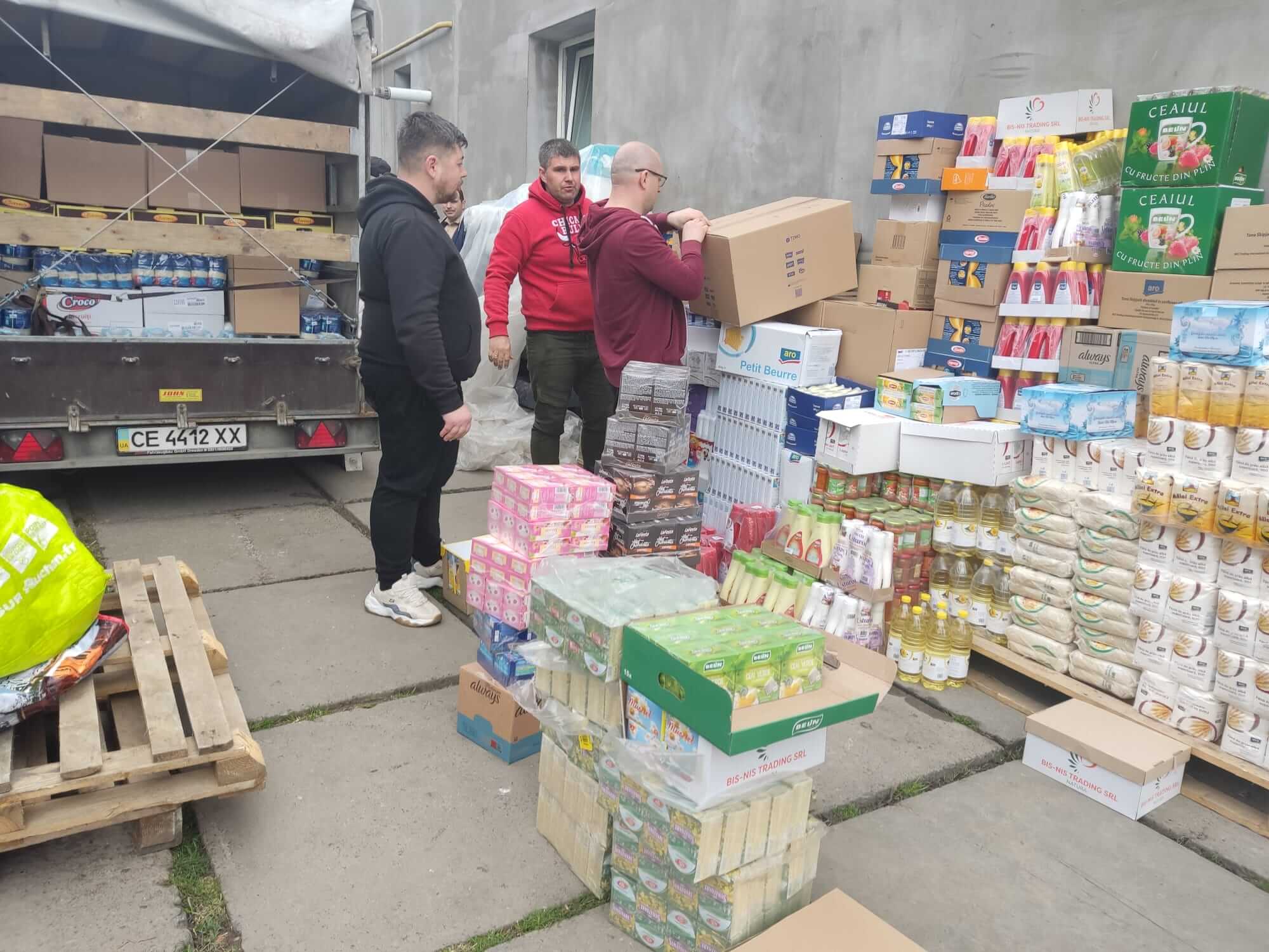 Fundacja Teofania dostarcza pomoc humanitarną na teren Ukrainy